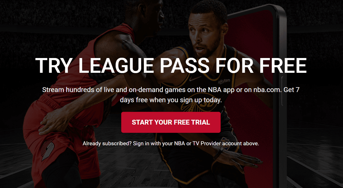 Tài khoản NBA League Pass